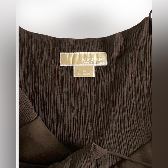 MICHAEL KORS 100% Silk Strappy Dress Size 12 - Picture 12 of 12